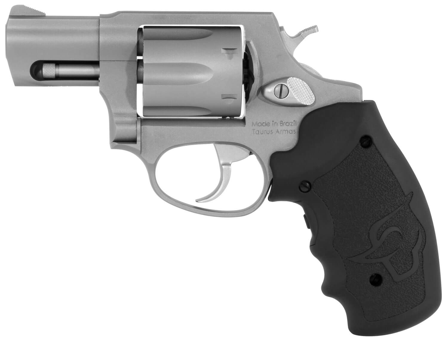 Taurus 2856029VL 856 38 Special +P Caliber with 2" Barrel 6rd Capacity Cylinder Overall Matte Finish Stainless Steel & Finger Grooved Black Rubber Grip Includes Viridian Laser - Image 2