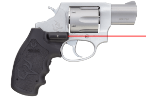 Taurus 2856029ULVL 856 Ultra-Lite 38 Special +P Caliber with 2" Barrel 6rd Capacity Cylinder Overall Matte Finish Stainless Steel Frame & Finger Grooved Black Rubber Grip Includes Viridian Laser