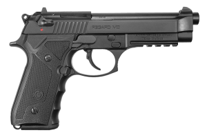 EAA GIRSAN 390080 Regard MC Full Size 9mm Luger 18+1 4.90" Black Steel Barrel Blued Serrated Slide Black Aluminum Frame w/Picatinny Rail Black Polymer Grips Ambidextrous