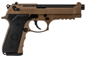 Girsan 390084 Regard MC 9mm Luger Caliber with 4.90" Barrel 18+1 Capacity Overall Flat Dark Earth Finish Aluminum Picatinny Rail Frame Serrated Steel Slide & Finger Grooved Black Polymer Grip