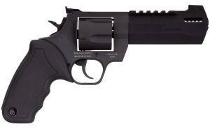Taurus 2454051RH Raging Hunter 454 Casull 5rd 5.12" Picatinny Rail/Ported Barrel Matte Black Oxide Finish Cylinder Matte Black Oxide Finish Steel Frame & Black Rubber with Integrated Red Cushion Insert Grip
