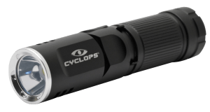 Cyclops CYCFLX400 FLX400 LED Flashlight Black Anodized 160/400 Lumens White LED