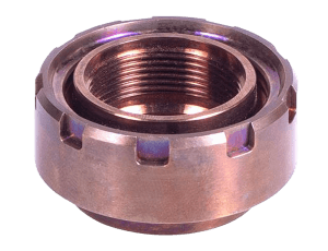 Q LLC PLANBASR Plan-B ASR Silencer Mount 30 Cal 17-4 Stainless Steel Copper