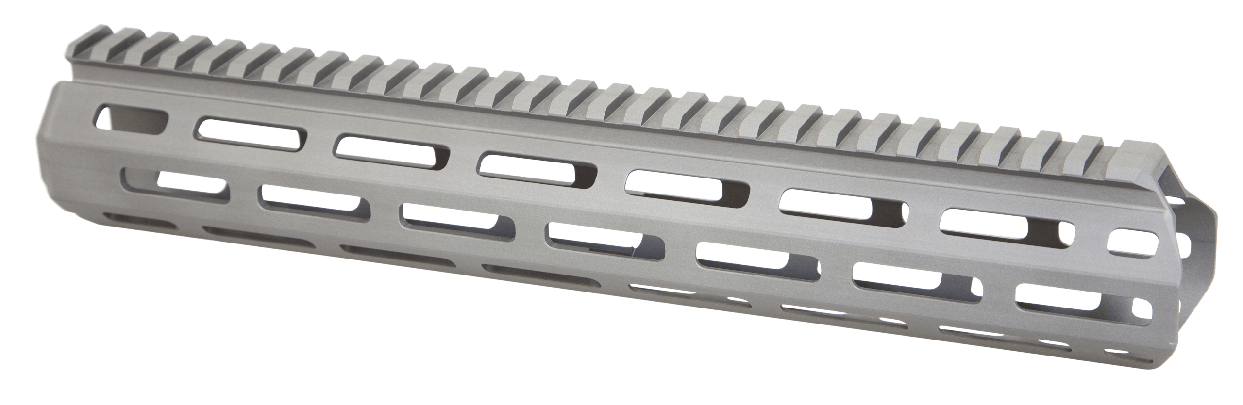Q LLC 12HBMLOKHG Handguard M-LOK Aluminum Gray Q LLC Honey Badger 12"