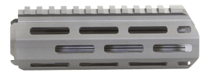 Q LLC 6HBMLOKHGKIT Handguard M-LOK Aluminum Gray Q LLC Honey Badger 6"