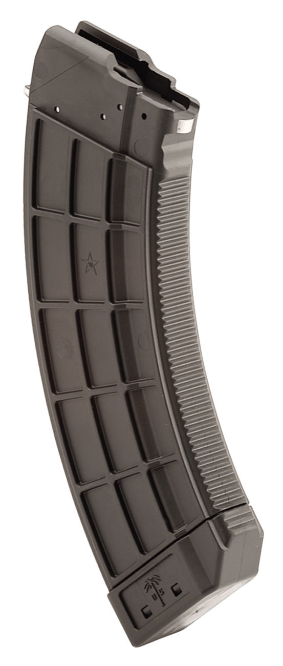 US Palm MA692A Standard 30rd 7.62x39mm Fits AK-47 Black Polymer w/Stainless Steel Latch