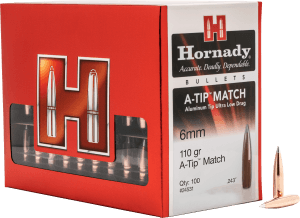 Hornady 24531 A-Tip Match 6mm .243 110 gr A Tip Match 100rd Box