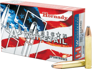 Hornady 81196 American Whitetail InterLock 350 Legend 170 gr InterLock 20rd Box