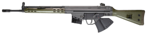 PTR 405 GI 100 *CA Compliant *Reconditioned 308 Win 7.62x51mm NATO 18" 10+1 Black Parkerized Reciever Green Synthetic Stock (Stock May Be Blemished) Black California Paddle Grip