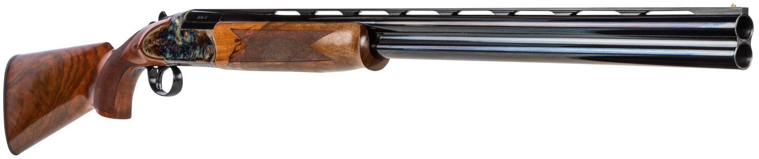 Dickinson LLC OP2028 Plantation 20 Gauge 2rd 3" 28" Black Vent Rib Barrel Steel Receiver w/Color Case Hardened Metal Finish Brass Bead Sight Turkish Walnut Fixed Pistol Grip Stock Includes 5 Choke Tubes - Image 3