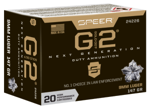 Speer 24226 Gold Dot G2 9mm Luger 147 gr G2 20rd Box