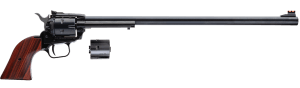 Heritage Mfg RR22MB16AS Rough Rider  22 LR 22 WMR 6 Shot 16" Black Barrel  Cylinder  & Zamak Frame  Cocobolo Grips