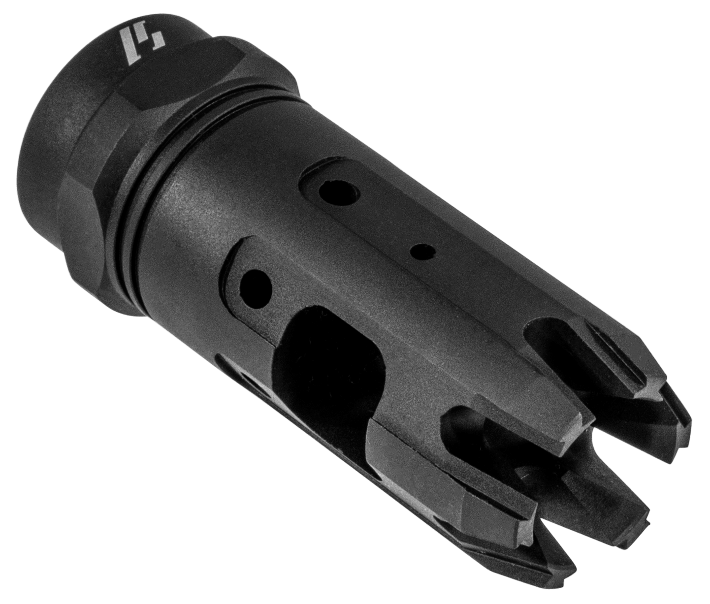 Strike Industries MK9COMP Mini King Comp Black Steel with 1/2"-28 tpi Threads & 2.30" OAL for 9mm Luger AR-Platform