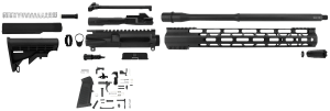 TacFire SSRK9MM16LPK AR Build Kit Rifle 9mm Luger AR-15 Black Nitride Steel 1/2"-36 tpi *GunStuff Exclusive.