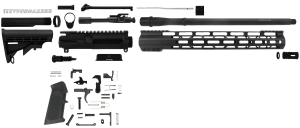 TacFire SSRK300LPK AR Build Kit Rifle 300 Blackout AR Platform Black Nitride Aluminum 1/2"-28 tpi *GunStuff Exclusive.