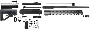 TacFire SSRK308LPK18BN AR Build Kit Rifle 308 Win AR-10 Black Nitride Aluminum 5/8"-24 tpi *GunStuff Exclusive.