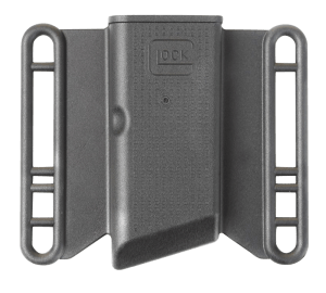 Glock MP033612 Mag Pouch OWB Black Polymer Belt Slide Mount Up To 2.25" Wide Fits Glock 42 Magazines Only