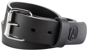 1791 Gunleather BLT014246SBLA 01 Gun Belt Stealth Black Leather 42/46 1.50" Wide Buckle Closure