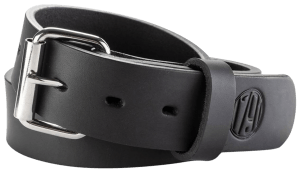 1791 Gunleather BLT014448SBLA 01 Gun Belt Stealth Black Leather 44/48 1.50" Wide Buckle Closure