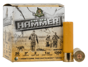 HEVI-Shot HS29002 HEVI-Hammer  20Gauge 3" 1oz 2Shot 25rd Box