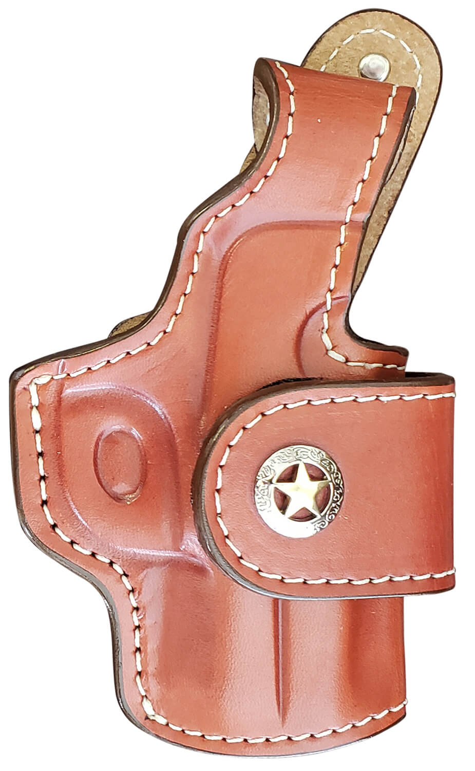 Bond Arms BARD Rustic Defender 45 Colt (LC) Caliber or 2.50" 410 Gauge 2rd 3" Barrel Stainless Steel Finish Rosewood Grip w/Integrated Star Includes Exclusive Holster Package - Image 2