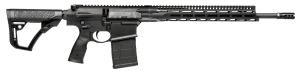 Daniel Defense 0215822207047 DD5 V4 6.5 Creedmoor 18" 20+1 Black Hard Coat Anodized 6 Position w/SoftTouch Overmolding Stock MLOK