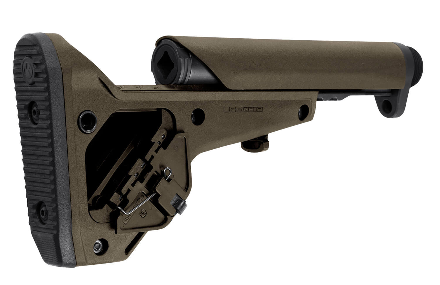 Magpul MAG482ODG UBR Gen2 Stock OD Green Synthetic Collapsible Fits AR-15/M16/M4 - Image 2