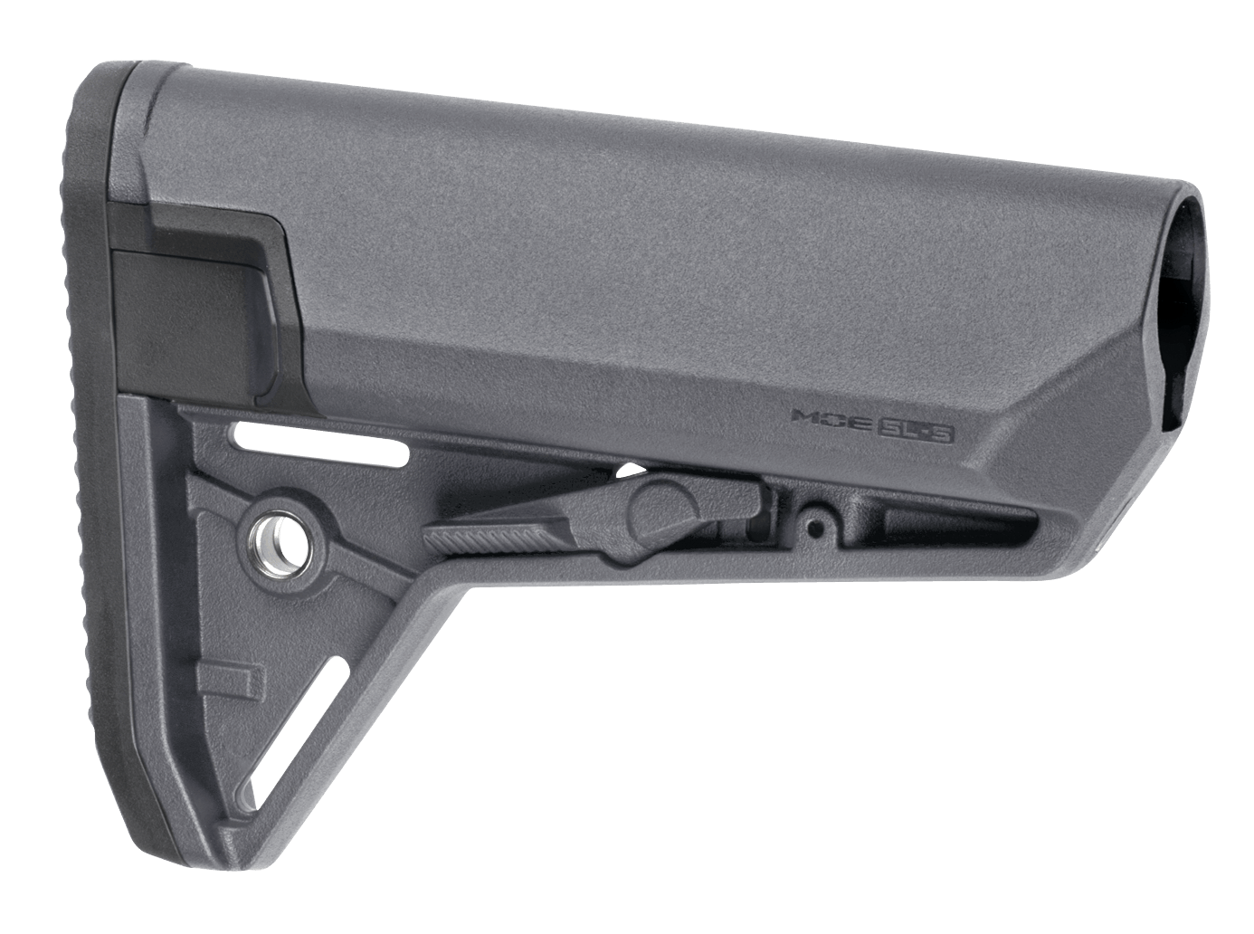Magpul MAG653GRY MOE SL-S Carbine Stock Stealth Gray Synthetic for AR-15 M16 M4 with Mil-Spec Tube (Tube Not Included)