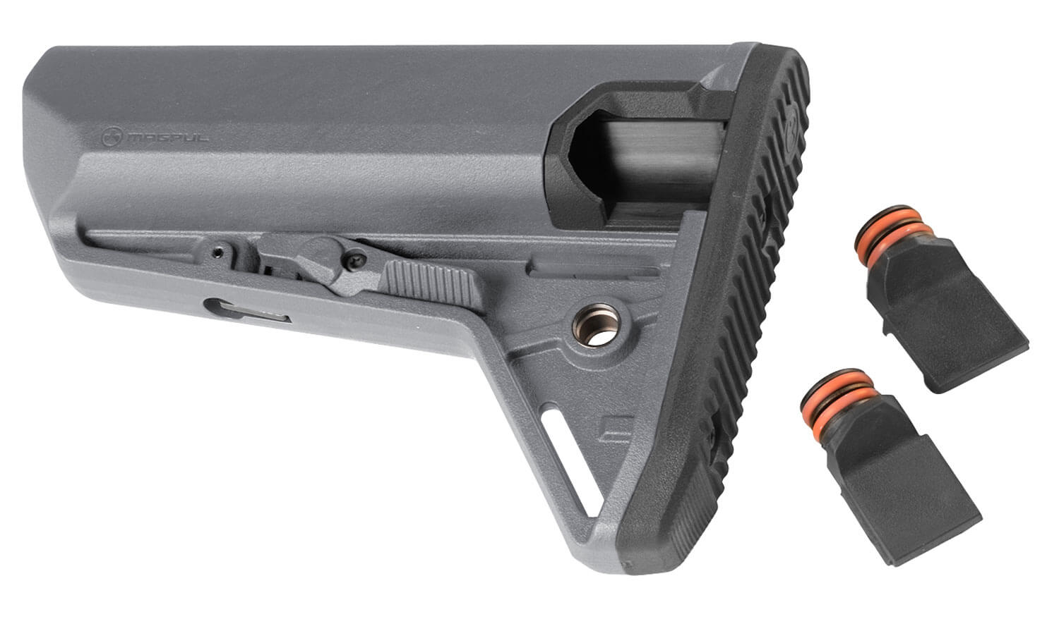 Magpul MAG653GRY MOE SL-S Carbine Stock Stealth Gray Synthetic for AR-15 M16 M4 with Mil-Spec Tube (Tube Not Included) - Image 2
