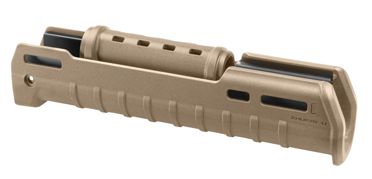 Magpul MAG680FDE ZHUKOV-U Handguard Flat Dark Earth Polymer w/Aluminum Chassis 10.20"