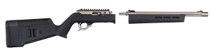 Magpul MAG760BLK Hunter X-22 Stock Fixed Adjustable Comb Black Synthetic for Ruger 10/22 Takedown