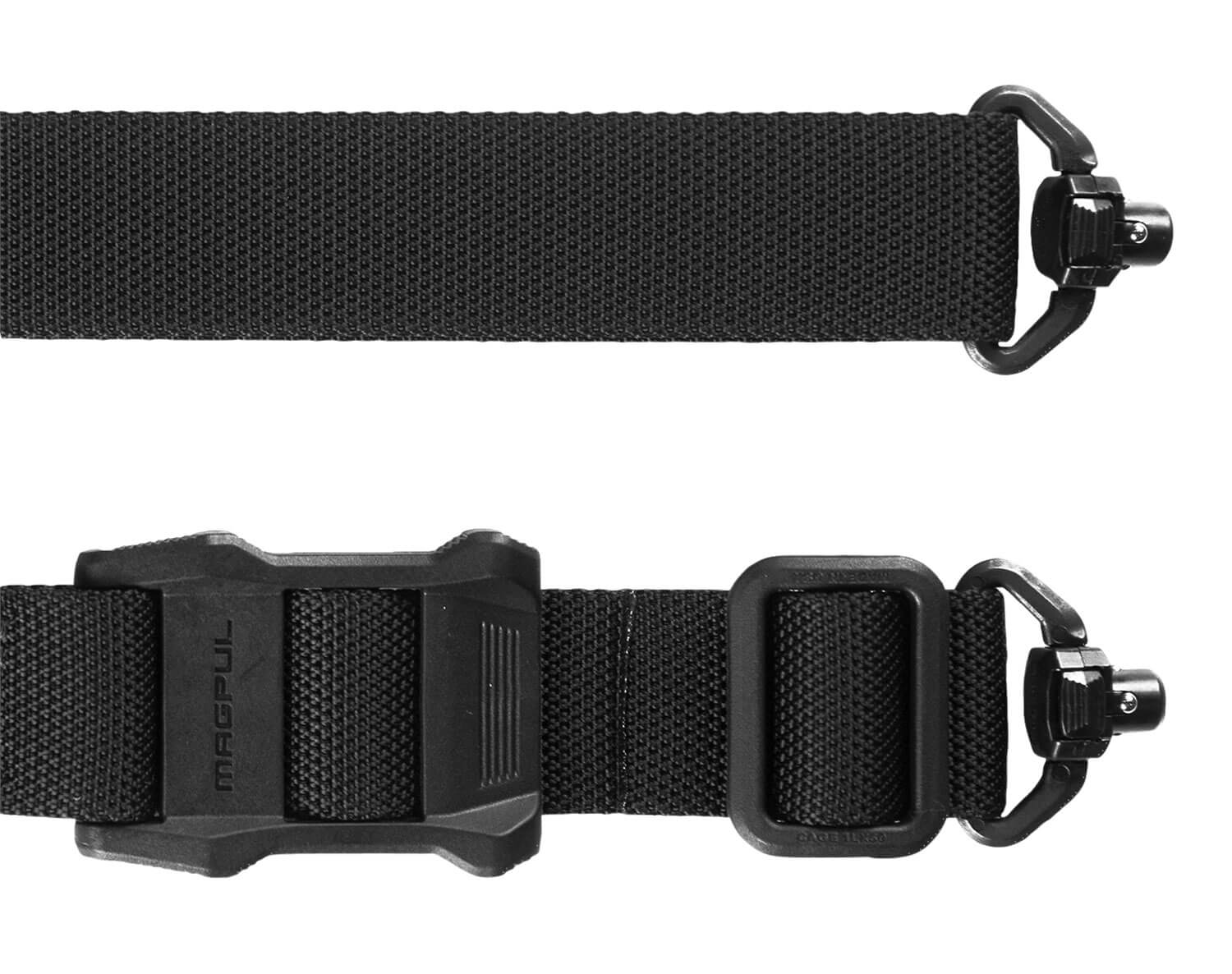 Magpul MAG939BLK MS1 QDM Sling made of Nylon Webbing with Black Finish Adjustable Two-Point Design & Swivel for Rifles - Image 2