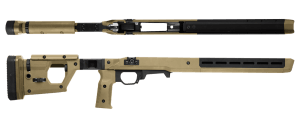 Magpul MAG997FDE Pro 700 Stock Fixed w/Aluminum Bedding Flat Dark Earth Synthetic for Remington 700 SA