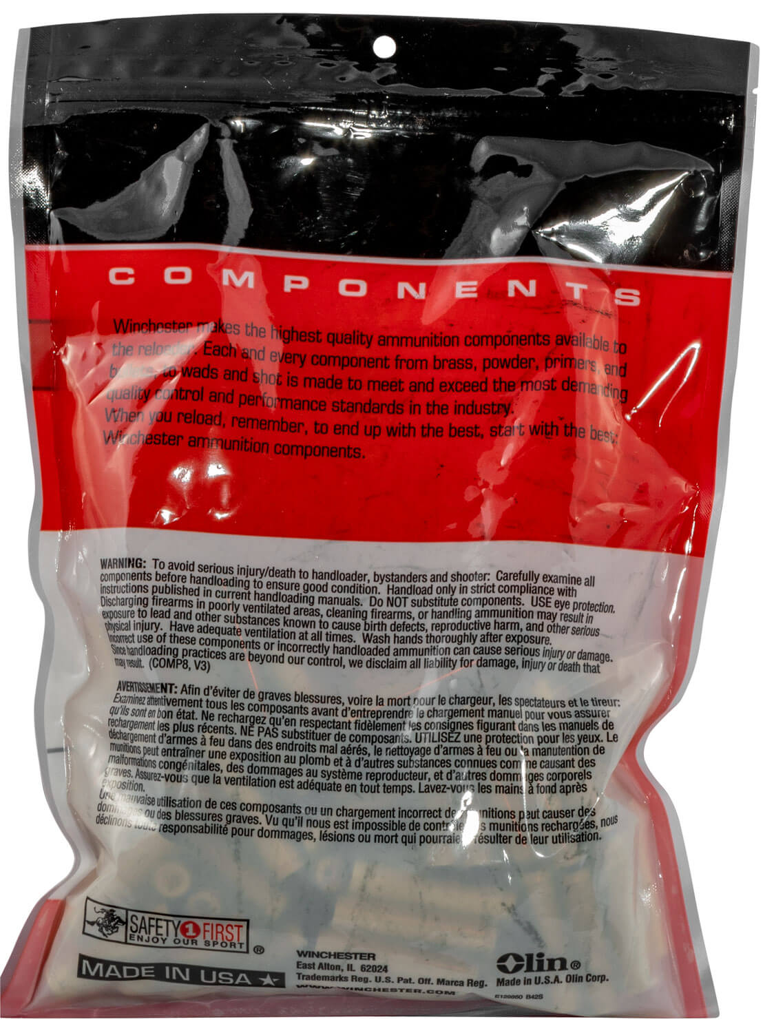 Winchester Ammo WSC350LU Unprimed Cases 350 Legend Rifle Brass/ 100 Per Bag - Image 2