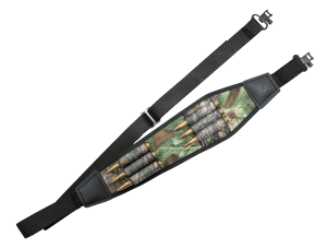 GrovTec US Inc GTSL115 Rifle Ammo with Realtree Xtra Finish Padded Design 6 Cartridge Loops & Locking Swivels for Rifles