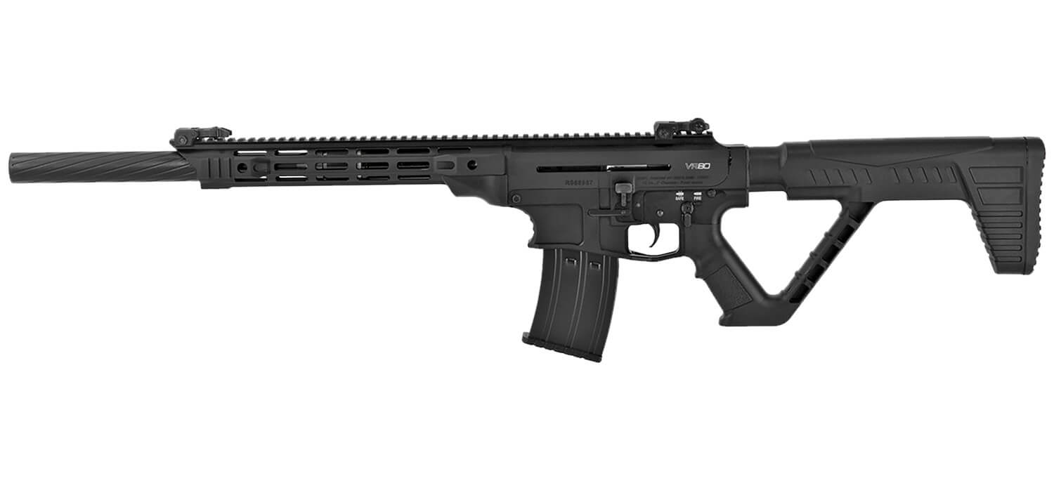 Rock Island VR80CA VR80 *CA Compliant 12 Gauge Semi-Auto 3" 5+1 20" Black Steel Barrel Black Anodized Aluminum Receiver Black Thumbhole Synthetic Stock Black Polymer Grip - Image 2