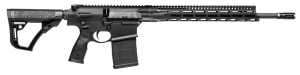 Daniel Defense 0215813210047 DD5 V4 7.62x51mm NATO 18" 20+1 Black Hard Coat Anodized Black Phosphate 6 Position w/SoftTouch Overmolding Stock Black Polymer Grip