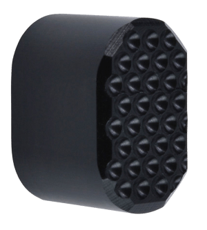 Phase 5 Weapon Systems PMRBLKDIMPLED Dimpled Mag Release  6061-T6 Aluminum Black Anodized