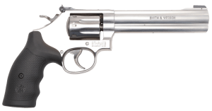 Smith & Wesson 12460 Model 648  22 WMR Stainless Steel 6" Full Underlug Barrel  8rd Cylinder & K-Frame  Synthetic Grip  Internal Lock