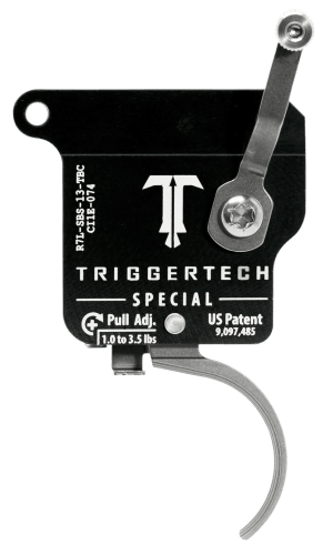 TriggerTech R7LSBS13TBC Special  Single-Stage Traditional Curved Trigger with 1-3.50 lbs Draw Weight for Remington 700 Left