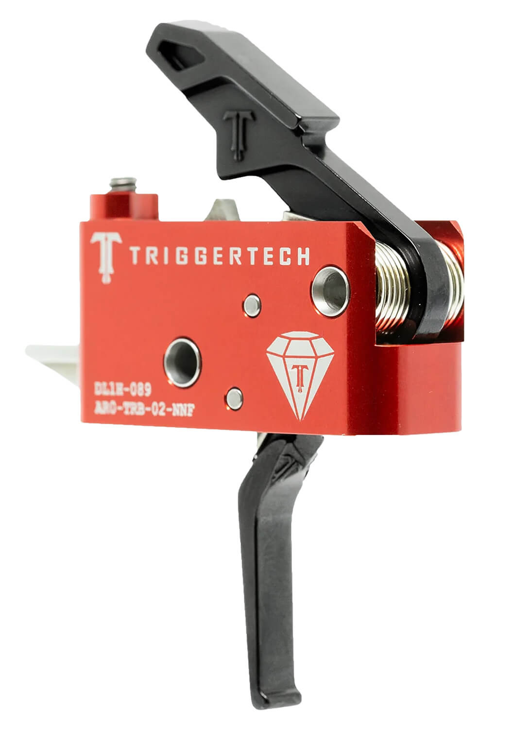 TriggerTech AROTRB14NNF Diamond Two-Stage Flat Trigger with 1.50-4 lbs Draw Weight for AR-15 Right - Image 2