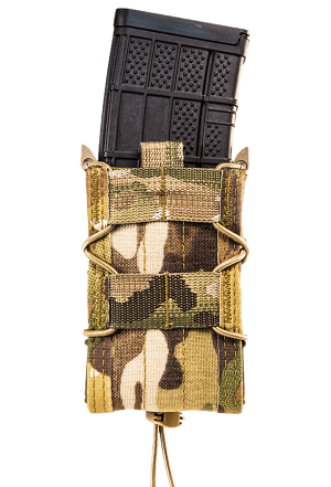 High Speed Gear 11TA00MC TACO Mag Pouch Single MultiCam Nylon MOLLE Compatible w/ Rifle