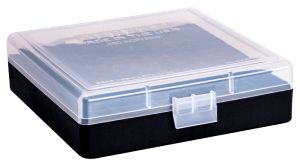 Berry's 87412 Ammo Box  380 ACP/9mm Luger Clear/Black Polypropylene 100rd