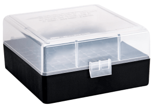Berry's 03856 Ammo Box  223 Rem/5.56x45mm NATO Clear/Black Polypropylene 100rd