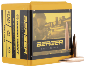 Berger Bullets 30429 Hybrid Target 30Cal 215gr 100/Box