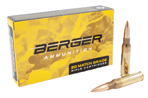 Berger Bullets 60010 Tactical Rifle 308Win 175gr Hybrid Open Tip Match 20rd Box