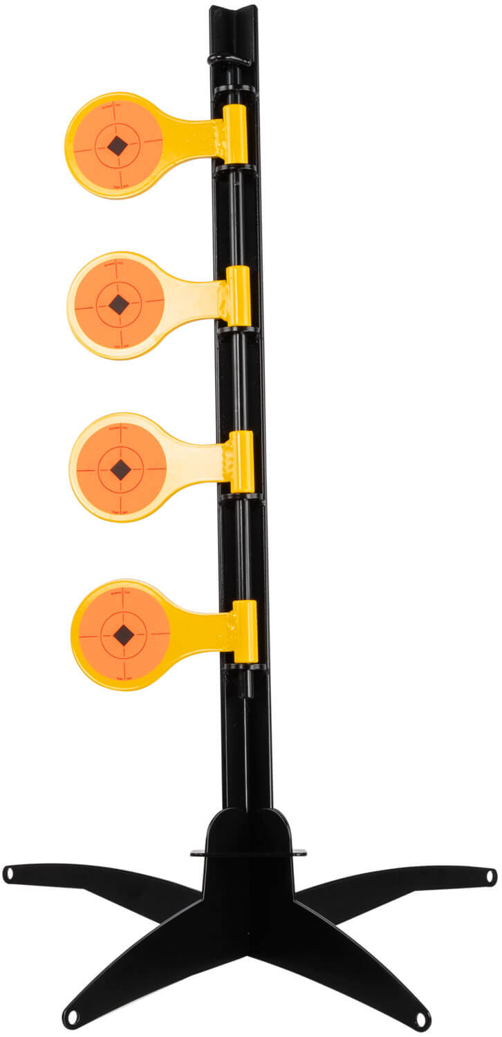 Birchwood Casey 47421 World of Targets Dueling Tree 3.50" Rimfire Pistol/Rifle Orange/Yellow Steel Circle w/Crosshair & Diamond - Image 3