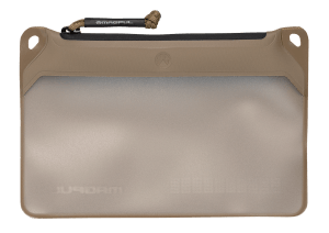 Magpul MAG994245 DAKA Pouch Windowed Small Flat Dark Earth Polymer