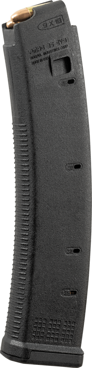 Magpul MAG1013BLK PMAG 35rd 9mm Luger Fits CZ Scorpion EVO 3 S1 Black Polymer