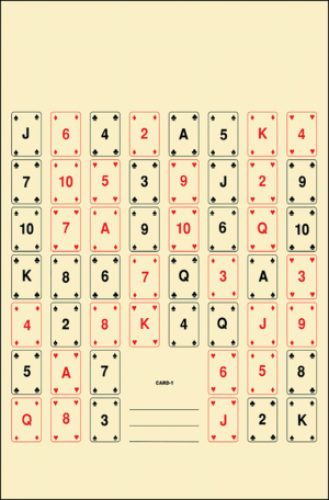 Action Target CARD1100 Entertainment  52 Playing Cards Paper 22.50" x 24" Multi-Color 100rd Box